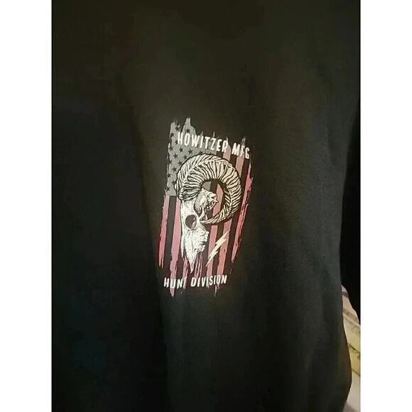 Howitzer Style Men's T-Shirt Patriot Hunt Military Grunt MFG Sz M CR6 Excellent - Picture 4 of 4